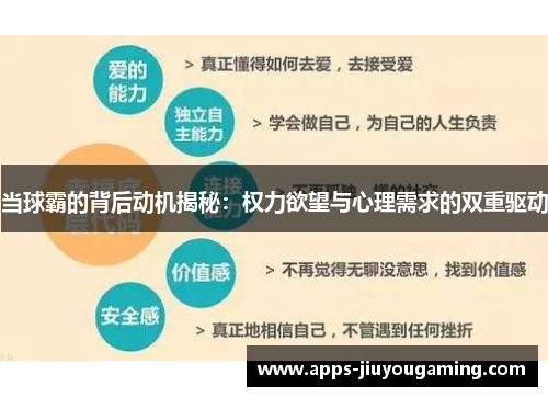 当球霸的背后动机揭秘：权力欲望与心理需求的双重驱动